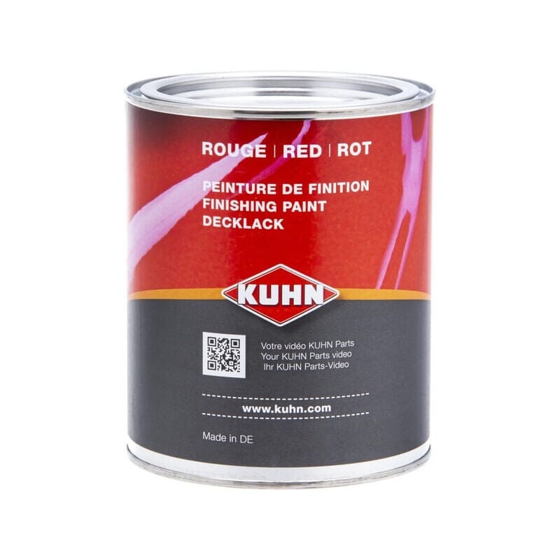 Peinture rouge 1L Kuhn 83503018