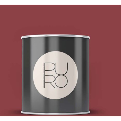 Peinture rouge pourpre mat moderne et résistante Peinture satinée facile à appliquer Peinture PURO Premium C2020 5L