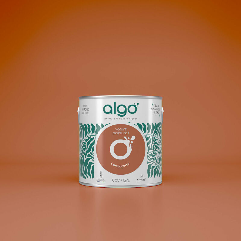 Peinture écologique Algo Velours - Lanzarotte - 5L