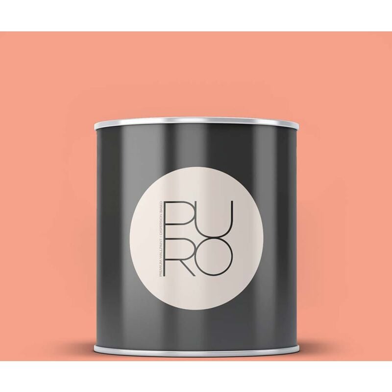 Peinture saumon mat moderne et résistante Peinture satinée facile à appliquer Peinture puro Premium C9014 5L - Rose