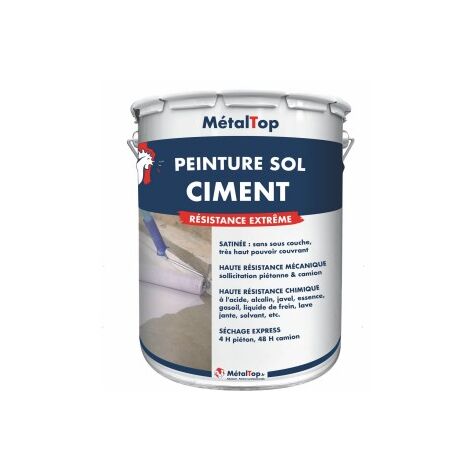 Peinture écologique pour sol béton GORGO intérieur (0,75L/5m2 en 2