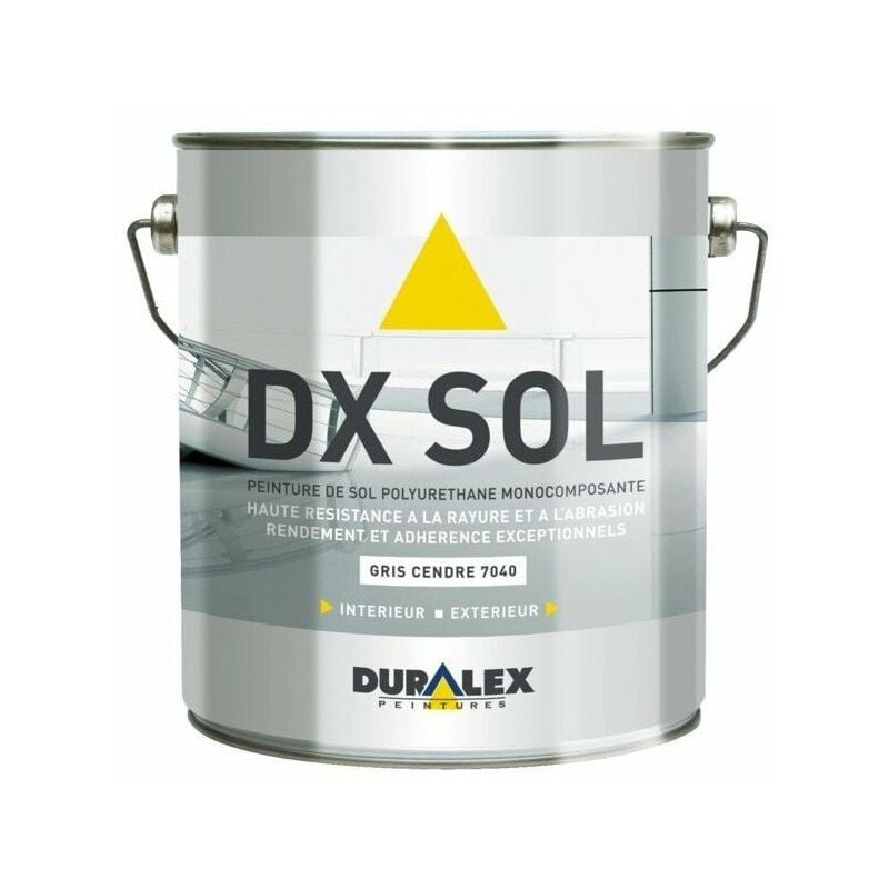 Finish - Peinture polyurethane dx sol hydro gris cendre 7040 - 3 l