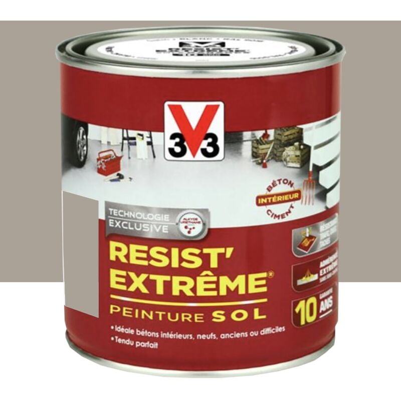 V33 - Peinture Sol Resist' Extrême Argile 0,5 l