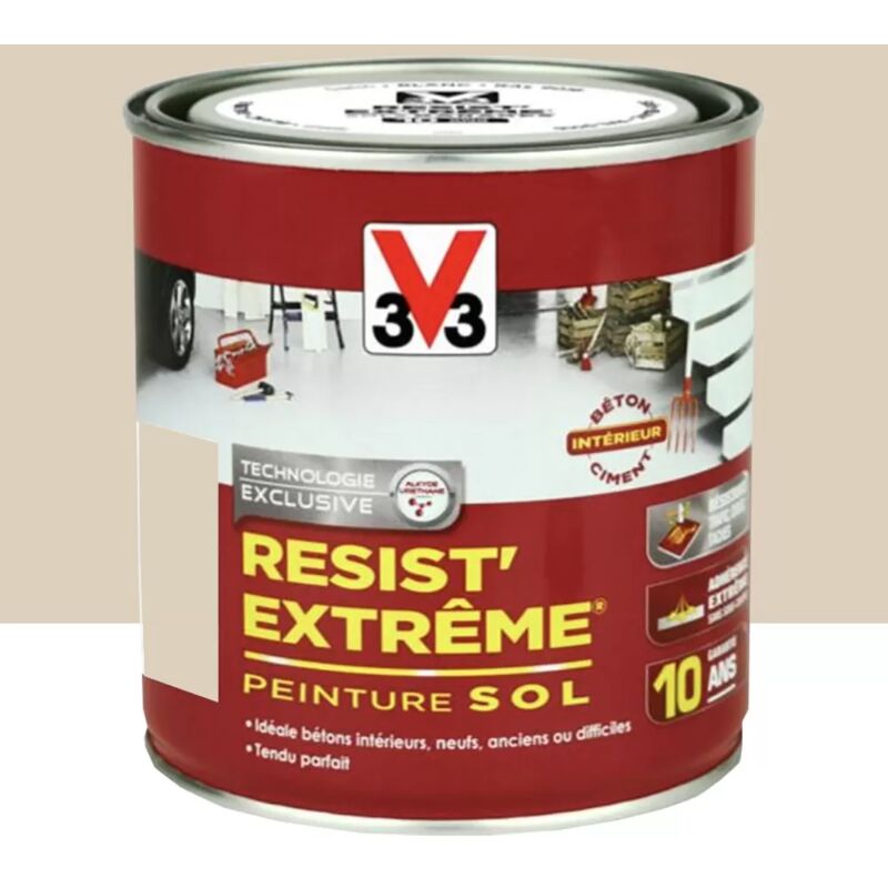 Peinture Sol V33 Resist' Extrême Pierre 0,5 l