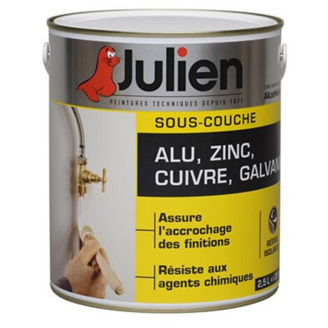 Peinture Sous Couche Alu/Zinc/Galva 0l5 - JULIEN