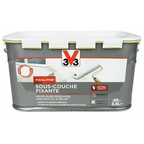 Peinture SOUS-COUCHE FIXANTE BLANC 2,5 L - Blanc