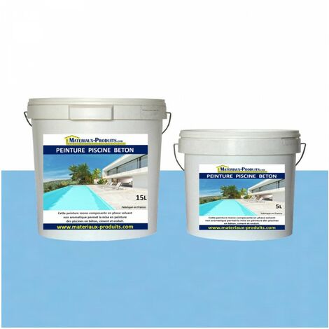 Peinture Spéciale Piscine Béton Bleue Piscine