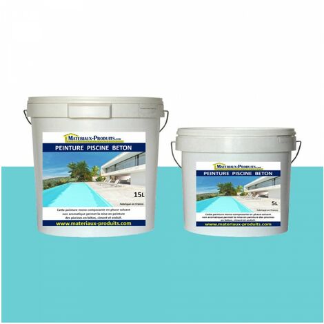 Peinture Spéciale Piscine Béton Turquoise