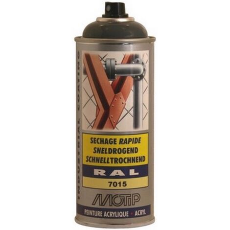 Peinture spray gris ardoise MOTIP 07148