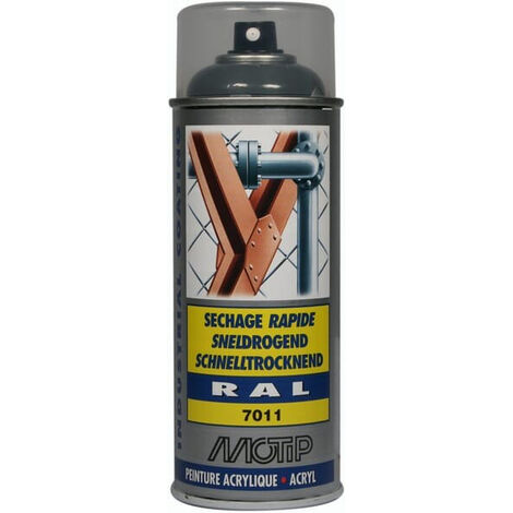 Peinture spray gris fer MOTIP 07019