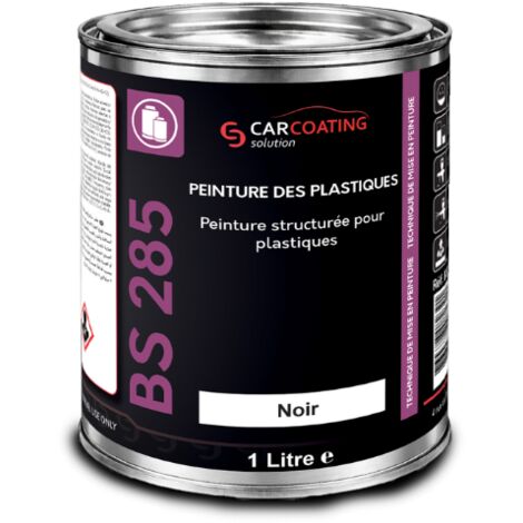 Peinture structurée pour plastiques - Noir