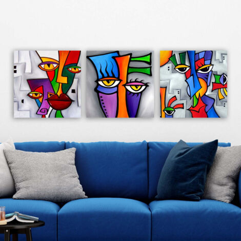Peinture sur toile decorative 3 pieces 3p5434755 79762433 79762433 79762433 79762433