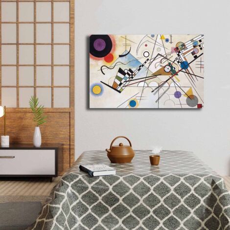 Peinture sur toile decorative 4570kandinsky006 88649864 88649864 88649864 88649864