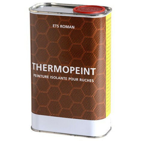 Peinture thermopeint 1L – Antirouille et primaire pour métal – Non toxique pour abeilles – Protége les ruches en bois – Apiculture.Net
