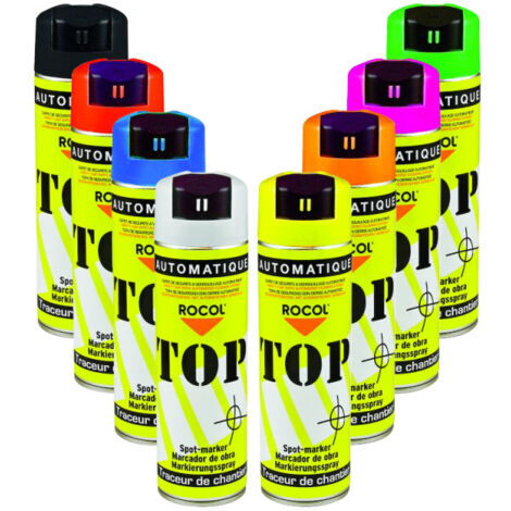 PEINTURE TRACEUR DE CHANTIER (W801801GROUPE).- Blanc -