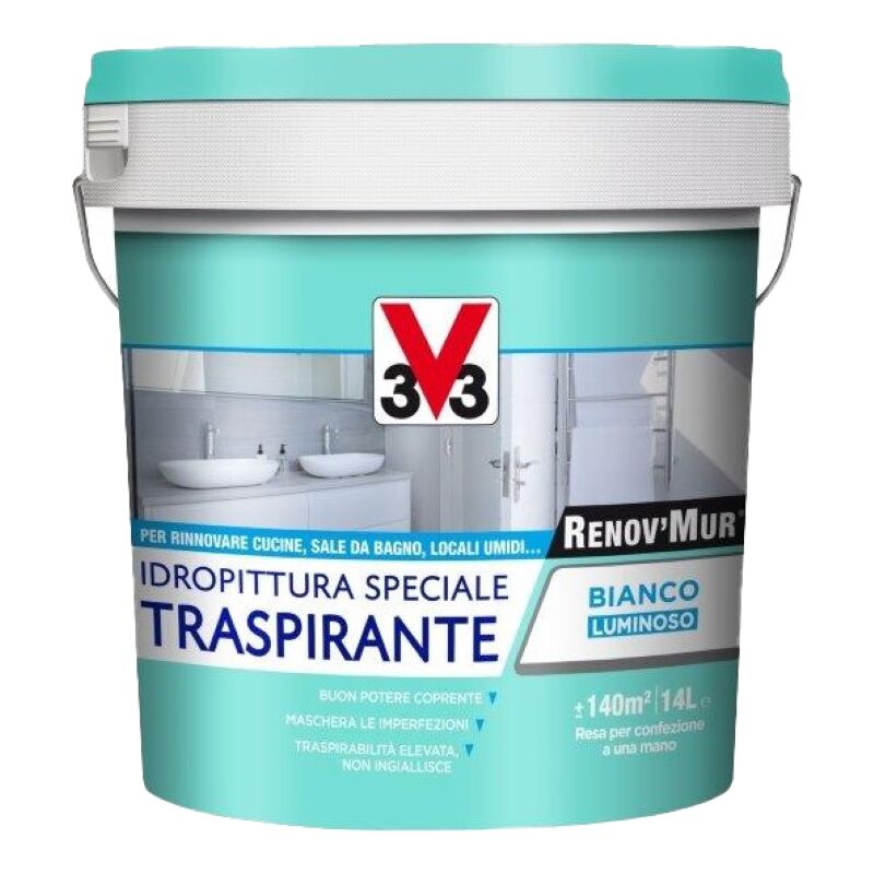 Peinture Transparente Lumineuse Blanche 14Litres