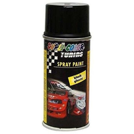 Peinture Tuning Noir Brillant Spray 150ml Dupli Color