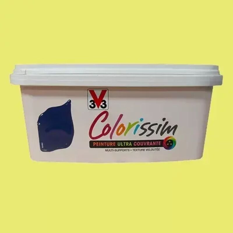 V33 - Peinture Colorissim Mat Vert printemps n°57 2,5 l