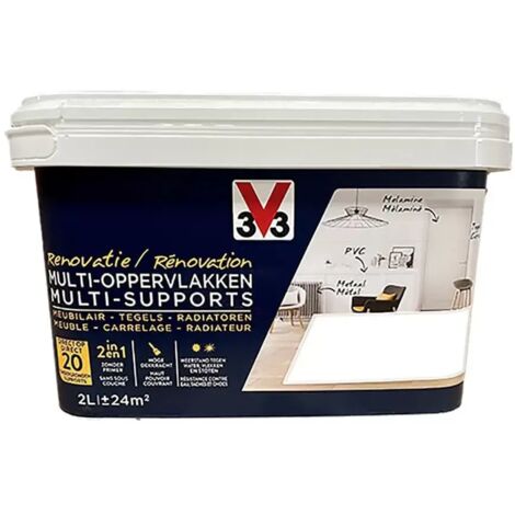 Peinture V33 Rénovation Multi-Supports Blanc 2 L