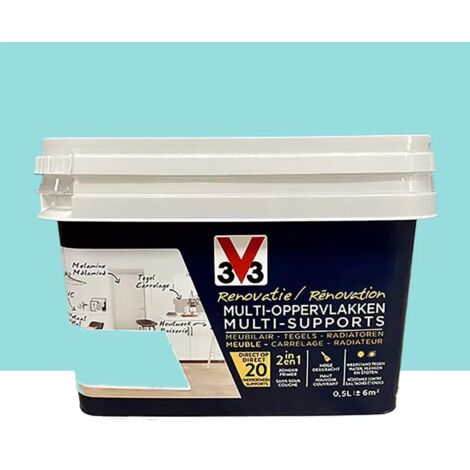 Peinture V33 Rénovation Multi-Supports Bleu nordique 0,5 L