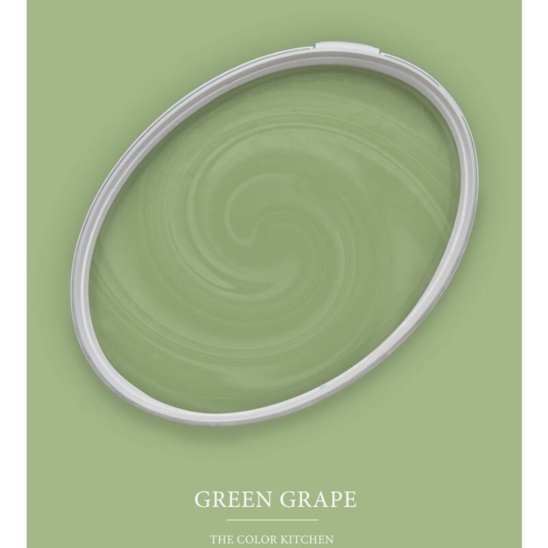 Peinture vert clair mat moderne et résistante Peinture facile à appliquer Peinture The Color Kitchen TCK4008 2,5L