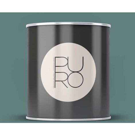 Peinture vert doux mat moderne et résistante Peinture satinée facile à appliquer Peinture PURO Premium C4005 1L