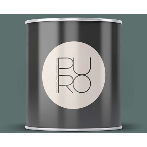 Peinture vert émeraude mat moderne et résistante Peinture satinée facile à appliquer Peinture PURO Premium C4006 2,5L