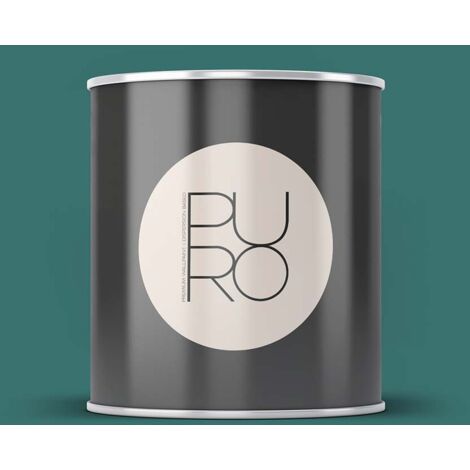 Peinture vert émeraude mat moderne et résistante Peinture satinée facile à appliquer Peinture PURO Premium C4012 1L