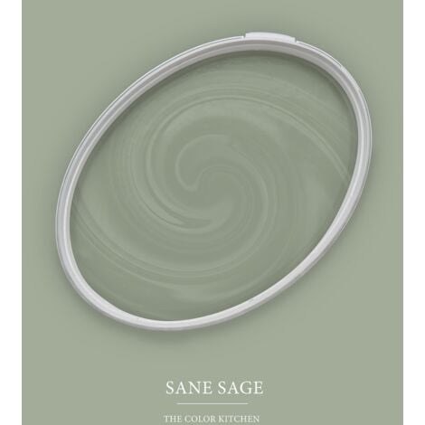 Peinture vert pâle mat moderne et résistante Peinture facile à appliquer Peinture The Color Kitchen TCK4004 2,5L
