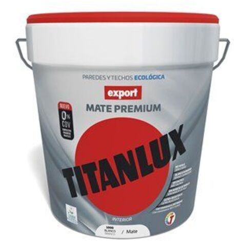 Peinture Vinylique Blanche 4l Lavabilité Supérieure Pour Murs Intérieurs - Titan