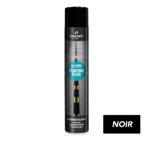 Peintures pour pochoir PVC (W151700GROUPE).- Noir -