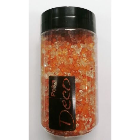 PEKA DECO - PEPITE DI VETRO 350ML ARANCIO