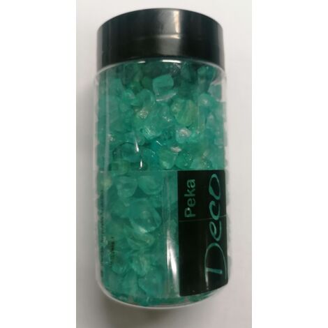 PEKA DECO - SASSI VETRO 350ML ACQUAMARINA