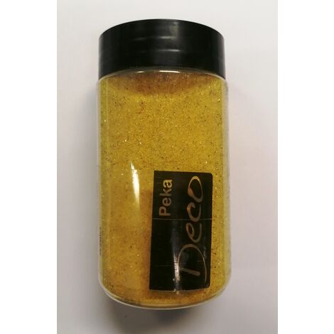 PEKA DECO - VETRO SPECCHIATO 350ML GIALLO