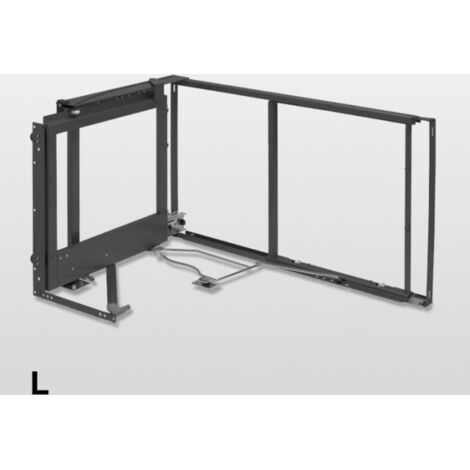 PEKA Eckauszug Magic Corner Standard KB 900 mm links Anthrazit