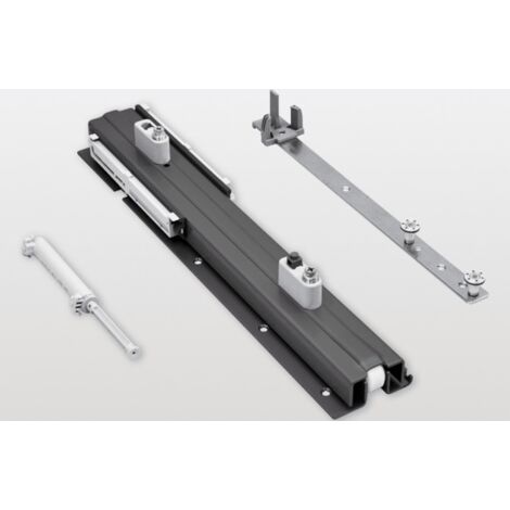 peka Einfachauszug Single Hochschrank Standard Softopen+Softclose anthrazit