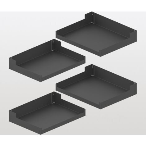 peka Einhängetablar-Set Liro 450 Magic Corner Standard anthrazit