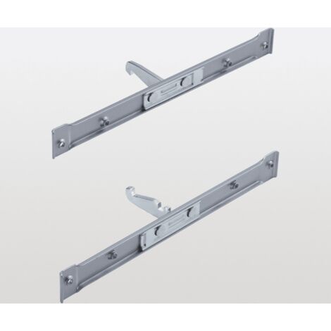 peka Fronthalter-Set 400/450 Hochschrank Standard silber