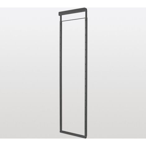 peka Höhenverstellbarer Rohrrahmen 1200-1600 Hochschrank Standard anthrazit