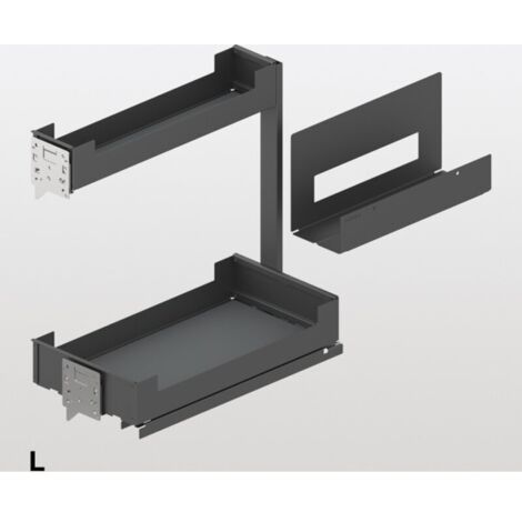 PEKA Unterschrankauszug Pinello Board 300 links Anthrazit