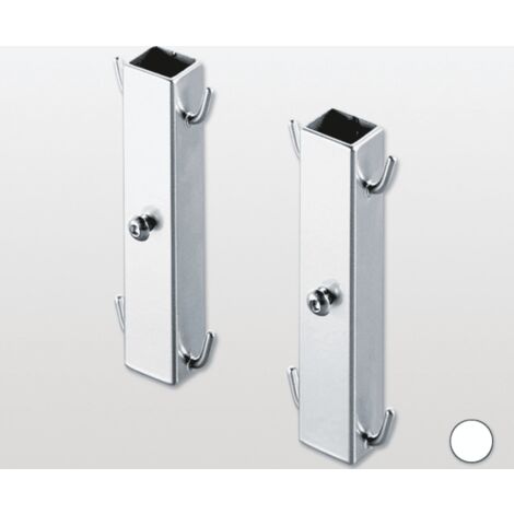 peka Zusatzhaken-Set à 2 Stück Hochschrank Standard weiss