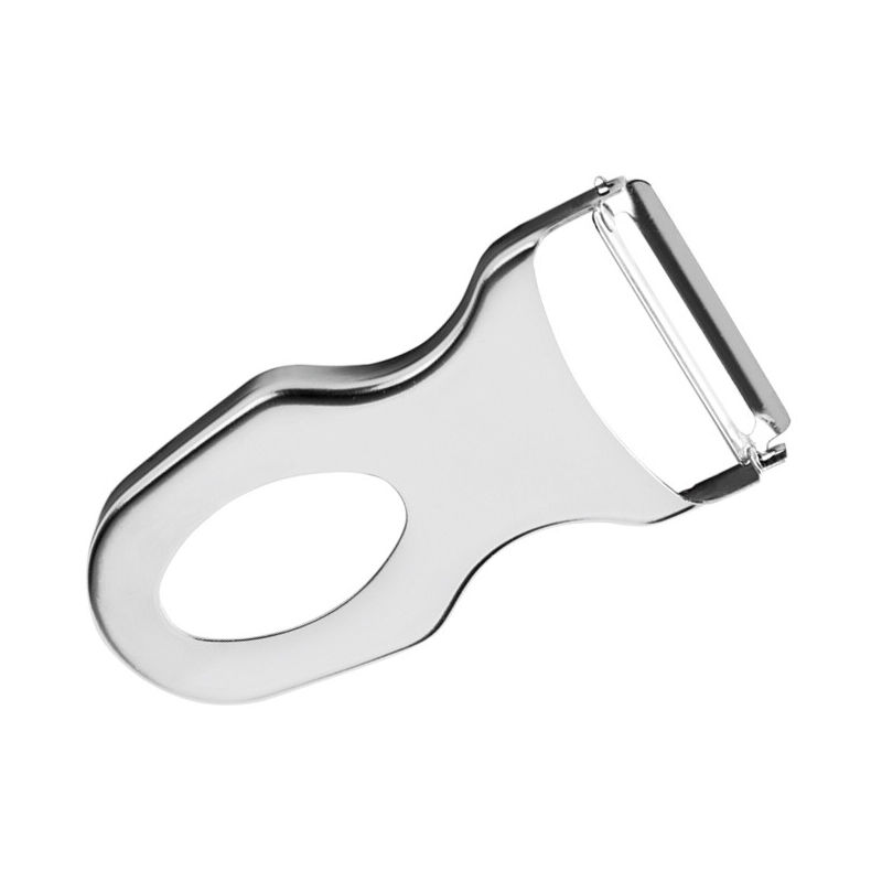 

Pela patatas de acero inoxidable cuchilla lisa 11cm. ( 749000) (Solapa) - Ibili