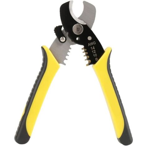 Pelacables 2 en 1, herramienta eléctrica para electricistas RT-6065, corte y pelado, 2 en 1.