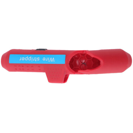 Pelacables con mango curvo, herramienta multifuncional y precisa para pelar cables, destinada a electricistas.