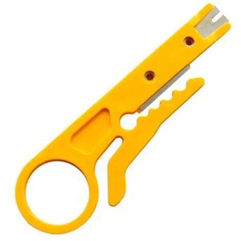 Pelacables, cortador de cables, alicates de crimpeado, herramienta de electricista, pelacables multifunción, alicates de crimpeado, cortador de cables, herramienta de reparación, accesorios, amarillo