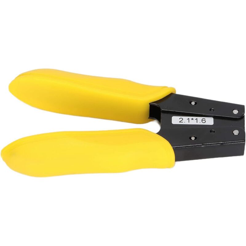 

Pelacables, Pelacables ergonómico multifuncional de aleación de cobre, Pelacables compatible con cables de par trenzado (2.1 * 1.6)