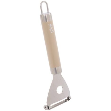 Pelador de navajas solstice 5.6x2x18cm beige - 5five