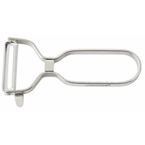 Pelapomodoro Arcos 607100 in acciaio inox, dimensioni 130 mm, presentato in vetrina