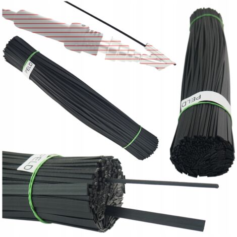 PELD PE-LD Adhésif noir pour le soudage du plastique 1 kg mélange de BANDES TRIANGULAIRES