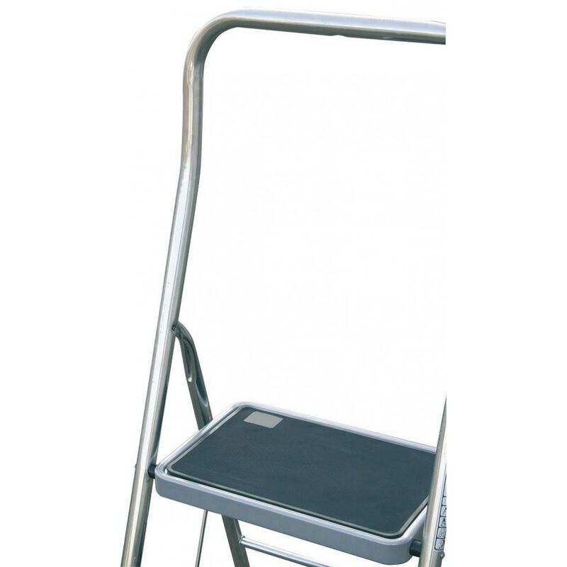 

Krause 130860 Toppy XL - Escalera plegable (2 peldaños)